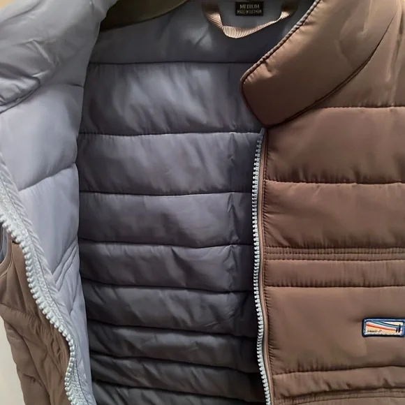 Johnnie O Men’s Harwich Lightweight Quilted Puffer Vest Pewter M - Picture 6 of 8